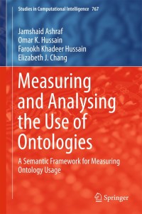 Cover image: Measuring and Analysing the Use of Ontologies 9783319756790