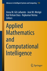 Cover image: Applied Mathematics and Computational Intelligence 9783319757919