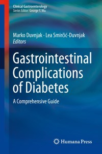 Cover image: Gastrointestinal Complications of Diabetes 9783319758558