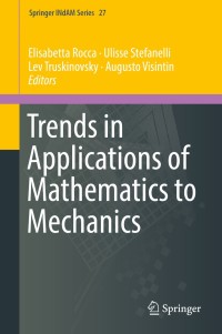 Imagen de portada: Trends in Applications of Mathematics to Mechanics 9783319759395