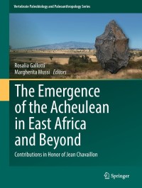 Cover image: The Emergence of the Acheulean in East Africa and Beyond 9783319759838