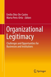 Cover image: Organizational Legitimacy 9783319759890