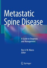Imagen de portada: Metastatic Spine Disease 9783319762517