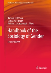 Cover image: Handbook of the Sociology of Gender 2nd edition 9783319763323