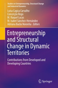Cover image: Entrepreneurship and Structural Change in Dynamic Territories 9783319763996
