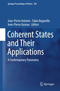 Cover image: Coherent States  and Their Applications 9783319767314