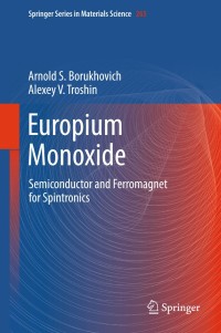 Immagine di copertina: Europium Monoxide 9783319767406