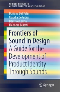 Cover image: Frontiers of Sound in Design 9783319768694