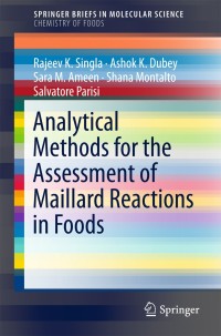 Imagen de portada: Analytical Methods for the Assessment of Maillard Reactions in Foods 9783319769226