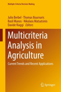 Cover image: Multicriteria Analysis in Agriculture 9783319769288