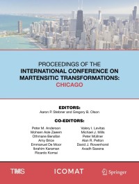 Cover image: Proceedings of the International Conference on Martensitic Transformations: Chicago 9783319769677