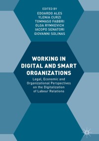 Cover image: Working in Digital and Smart Organizations 9783319773285