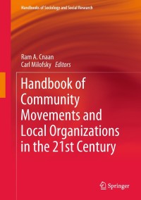 Imagen de portada: Handbook of Community Movements and Local Organizations in the 21st Century 9783319774152