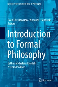 Cover image: Introduction to Formal Philosophy 9783319774336