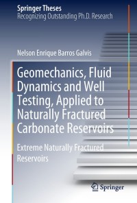 صورة الغلاف: Geomechanics, Fluid Dynamics and Well Testing, Applied to Naturally Fractured Carbonate Reservoirs 9783319775005