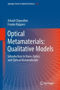 Immagine di copertina: Optical Metamaterials: Qualitative Models 9783319775180
