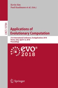 Cover image: Applications of Evolutionary Computation 9783319775371