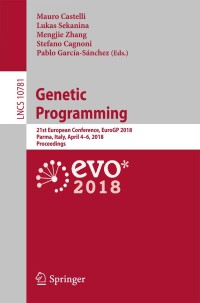 Imagen de portada: Genetic Programming 9783319775524