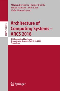 Omslagafbeelding: Architecture of Computing Systems – ARCS 2018 9783319776095