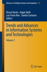 Immagine di copertina: Trends and Advances in Information Systems and Technologies 9783319777023