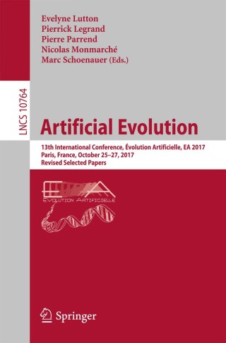 Cover image: Artificial Evolution 9783319781327