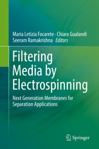 Omslagafbeelding: Filtering Media by Electrospinning 9783319781624