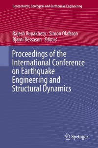 Imagen de portada: Proceedings of the International Conference on Earthquake Engineering and Structural Dynamics 9783319781860