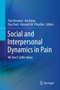 Cover image: Social and Interpersonal Dynamics in Pain 9783319783390
