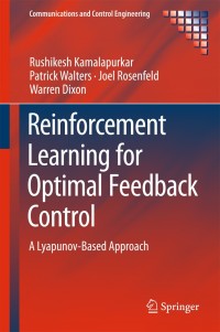 Titelbild: Reinforcement Learning for Optimal Feedback Control 9783319783833