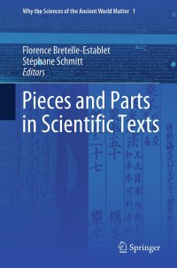 Cover image: Pieces and Parts in Scientific Texts 9783319784663