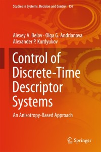 Imagen de portada: Control of Discrete-Time Descriptor Systems 9783319784786