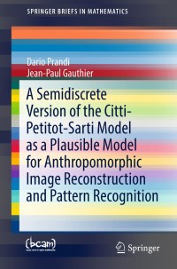 Imagen de portada: A Semidiscrete Version of the Citti-Petitot-Sarti Model as a Plausible Model for Anthropomorphic Image Reconstruction and Pattern Recognition 9783319784816