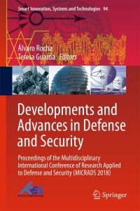 Imagen de portada: Developments and Advances in Defense and Security 9783319786049