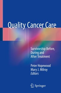 Cover image: Quality Cancer Care 9783319786483