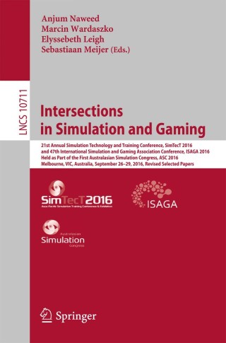 Immagine di copertina: Intersections in Simulation and Gaming 9783319787947