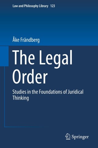 Imagen de portada: The Legal Order 9783319788579