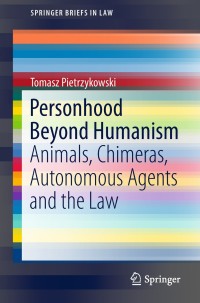 Cover image: Personhood Beyond Humanism 9783319788807
