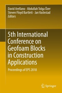Imagen de portada: 5th International Conference on Geofoam Blocks in Construction Applications 9783319789804