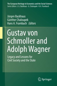 Cover image: Gustav von Schmoller and Adolph Wagner 9783319789927