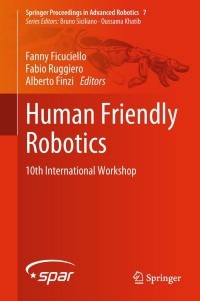 Titelbild: Human Friendly Robotics 9783319893266