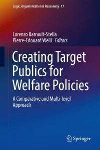 Cover image: Creating Target Publics for Welfare Policies 9783319895956