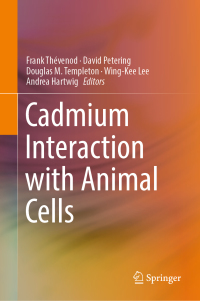 Cover image: Cadmium Interaction with Animal Cells 9783319896229