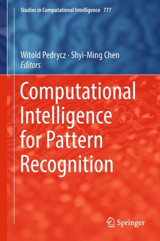 Imagen de portada: Computational Intelligence for Pattern Recognition 9783319896281