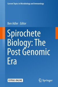 Cover image: Spirochete Biology: The Post Genomic Era 9783319896373