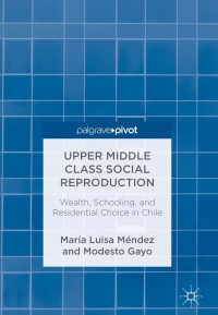 Cover image: Upper Middle Class Social Reproduction 9783319896946