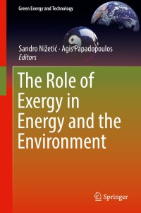 Imagen de portada: The Role of Exergy in Energy and the Environment 9783319898445