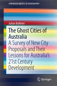 Cover image: The Ghost Cities of Australia 9783319898957