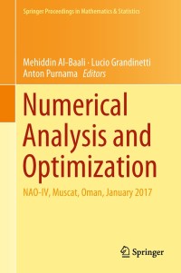 Titelbild: Numerical Analysis and Optimization 9783319900254