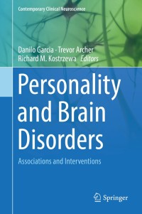 Cover image: Personality and Brain Disorders 9783319900643
