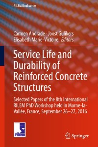 Cover image: Service Life and Durability of Reinforced Concrete Structures 9783319902357